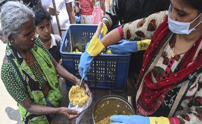 Food Distribution Camp